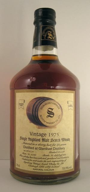 Glenlivet (Sign) 53.9% cask 5720-1975 29